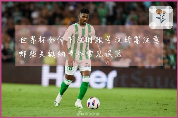 世界杯如何下注时账号注册需注意哪些关键细节和常见误区
