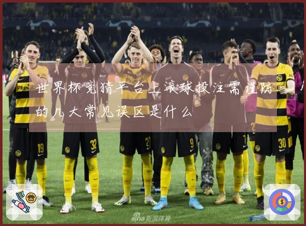 世界杯竞猜平台上滚球投注需谨防的几大常见误区是什么