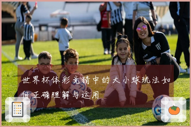 世界杯体彩竞猜中的大小球玩法如何正确理解与运用