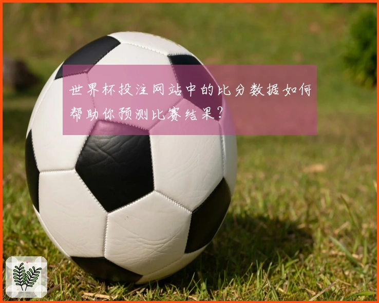 世界杯投注网站中的比分数据如何帮助你预测比赛结果?